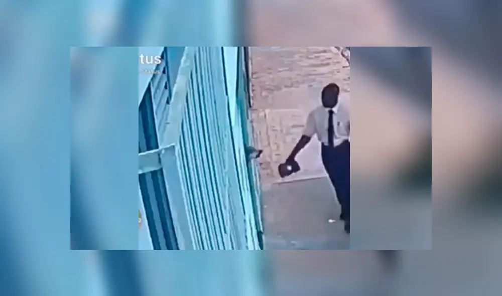 Desliza para ver el final del divertido video viral de Facebook. Foto: Captura.