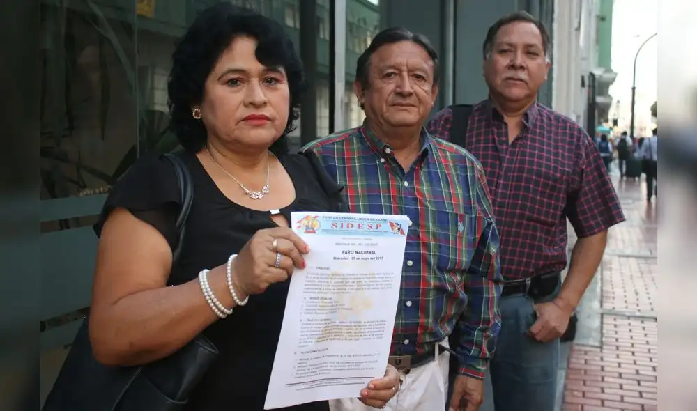 Docentes de institutos públicos irán a un paro el próximo 17 de mayo