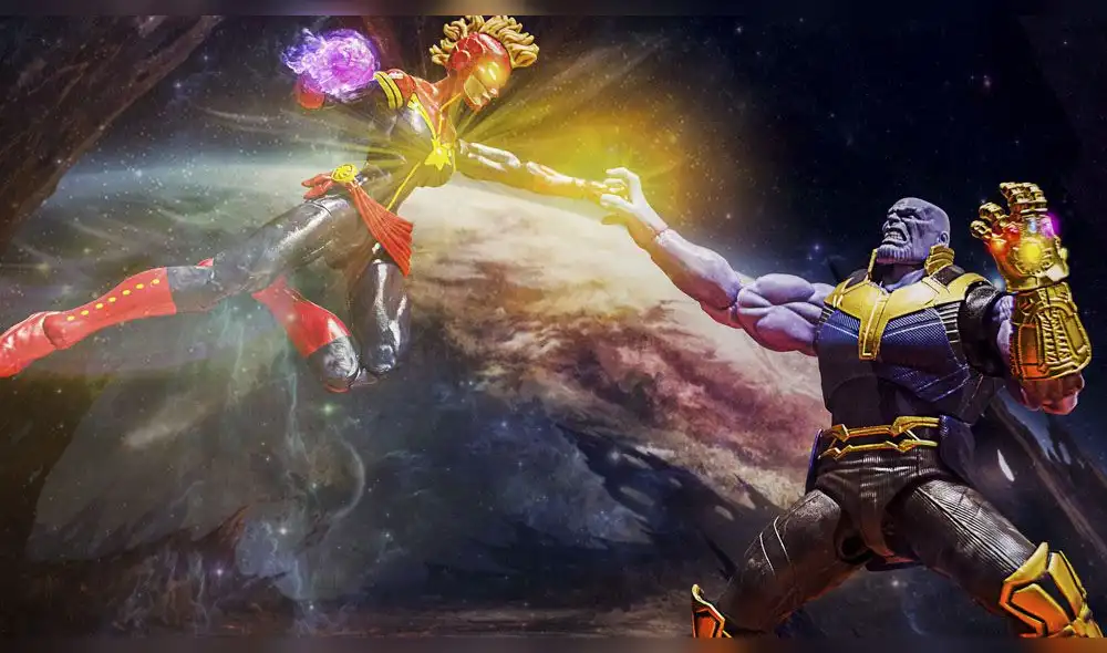 Avengers 4: Thanos vence a Capitana Marvel en impactante escena filtrada [VIDEO]