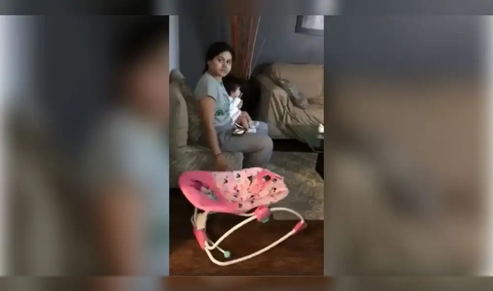 Facebook: cuidaba a su hija, pero un detalle la volvió viral [VIDEO]