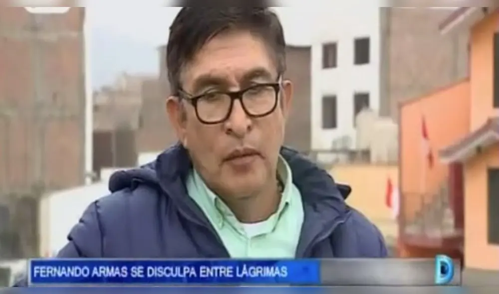Fernando Armas llora y vuelve a referirse a Gladys Tejeda [VIDEO]
