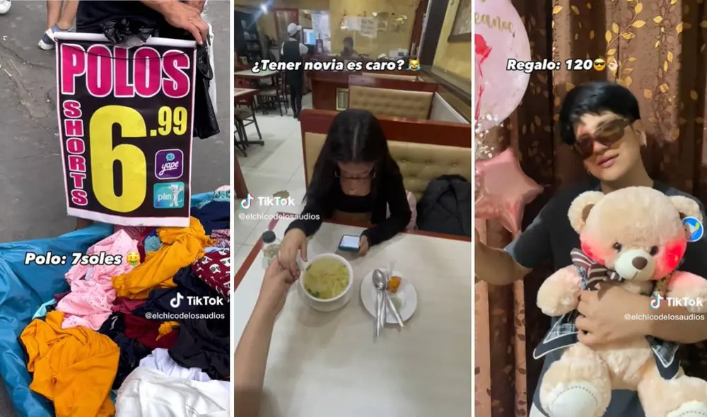 El video ha alcanzado 700.000 reproducciones en TikTok. Foto: composición LR/captura de TikTok/@elchicodelosaudios