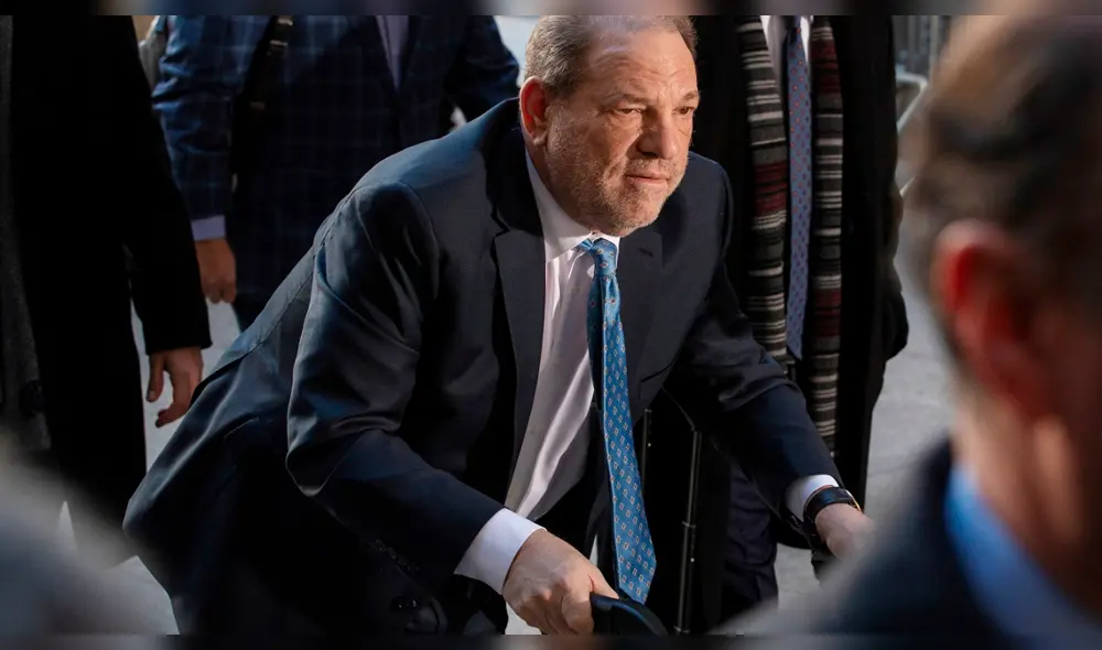 Harvey Weinstein fue hospitalizado tras ser condenado a 23 años de prisión 