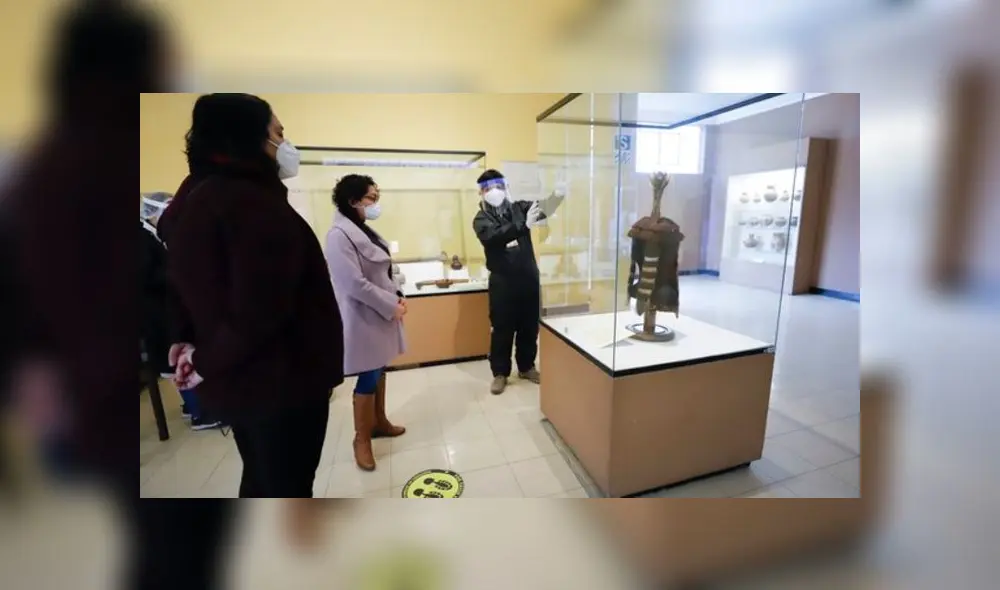 Los usuarios también deberán usar mascarilla y lavarse las manos. (Foto: Ministerio de Cultura) Los usuarios también deberán usar mascarilla y lavarse las manos. (Foto: Ministerio de Cultura)