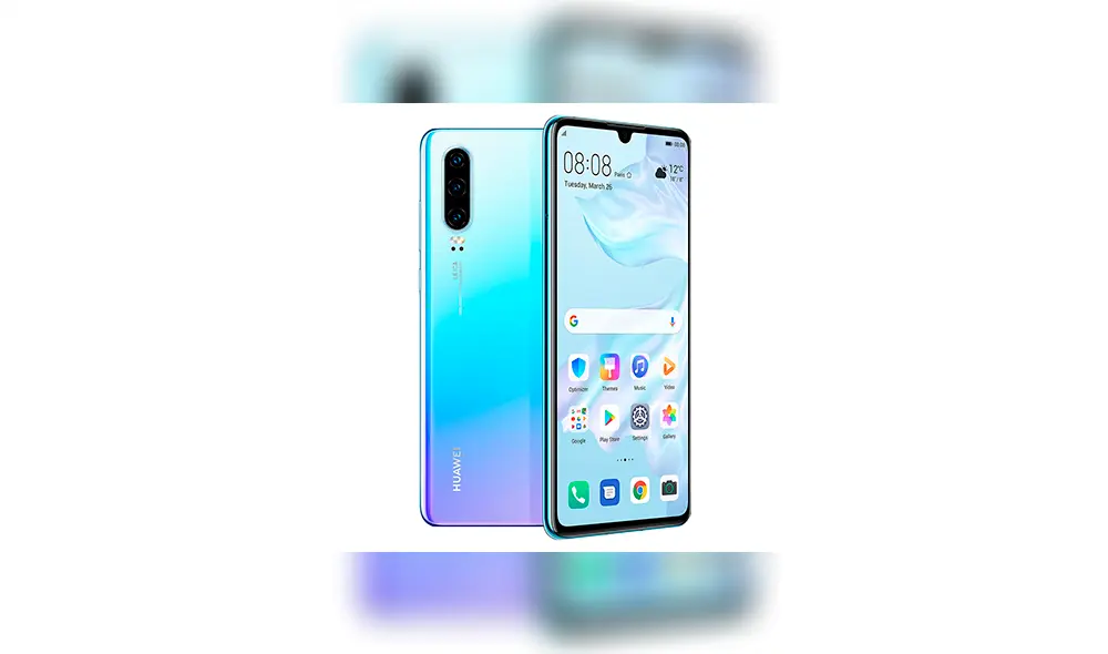 Huawei P40 en el décimo lugar del ranking.