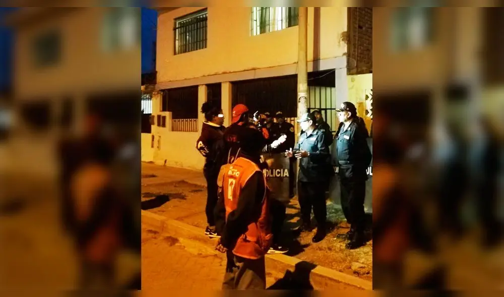 Policía recolecto huellas del inmueble donde ocurrió el robo.