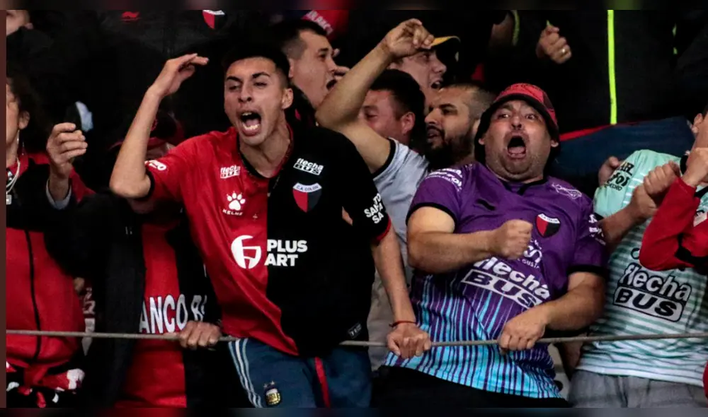 Copa Sudamericana 2019: hincha de Colón. Foto: Twitter Copa Sudamericana 2019: hincha de Colón. Foto: Twitter