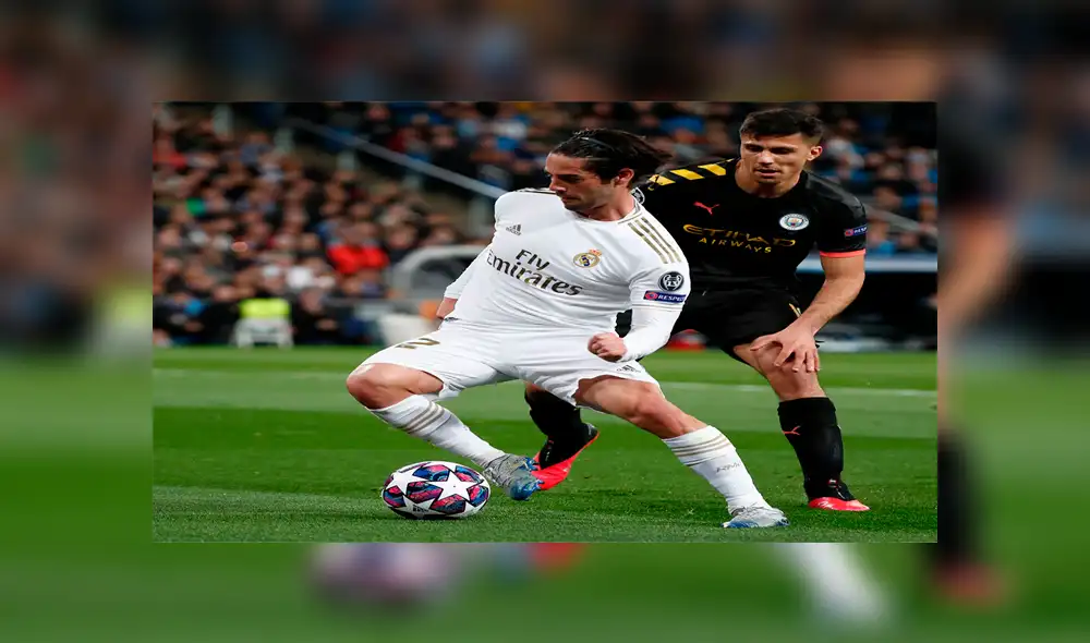 Isco logró poner la ventaja para el Real Madrid luego de un pase de Vinícius Jr. Foto: Difusión. Isco logró poner la ventaja para el Real Madrid luego de un pase de Vinícius Jr. Foto: Difusión.