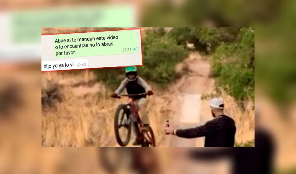 WhatsApp: anciana tiene insólita reacción al mirar el video viral de la moto [VIDEO]