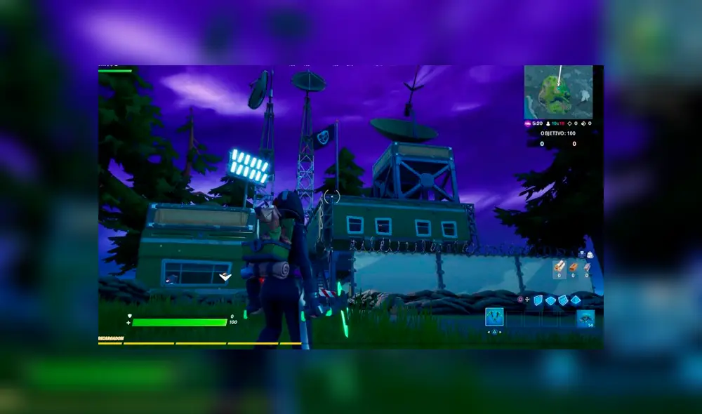 Quinto puesto de avanzada E.G.O: Torre de Comunicaciones de EGO