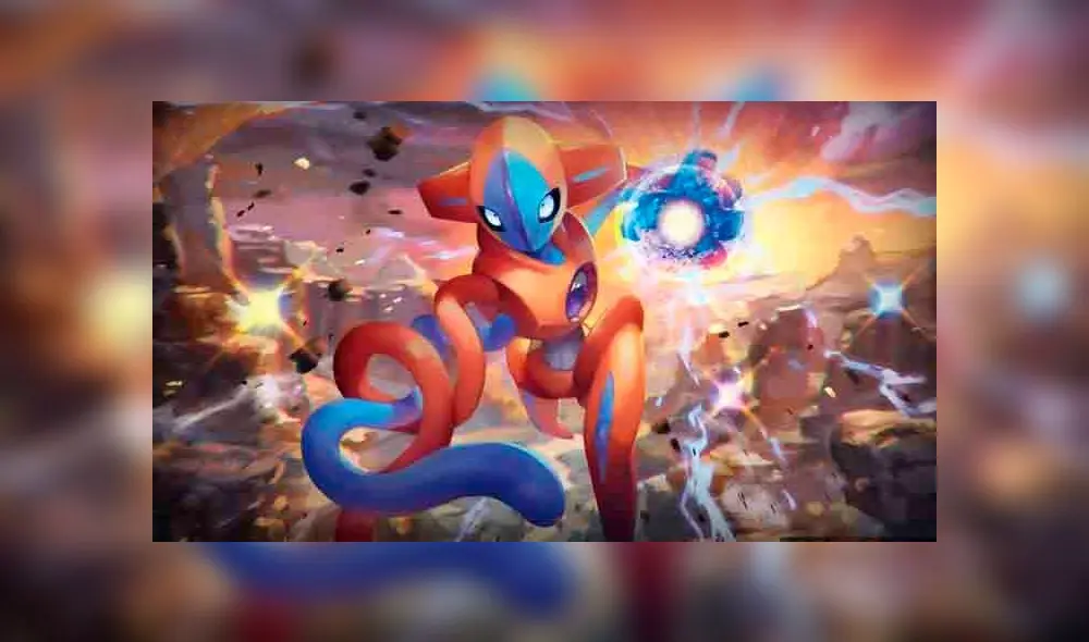 Deoxys es una mutación de un virus espacial.