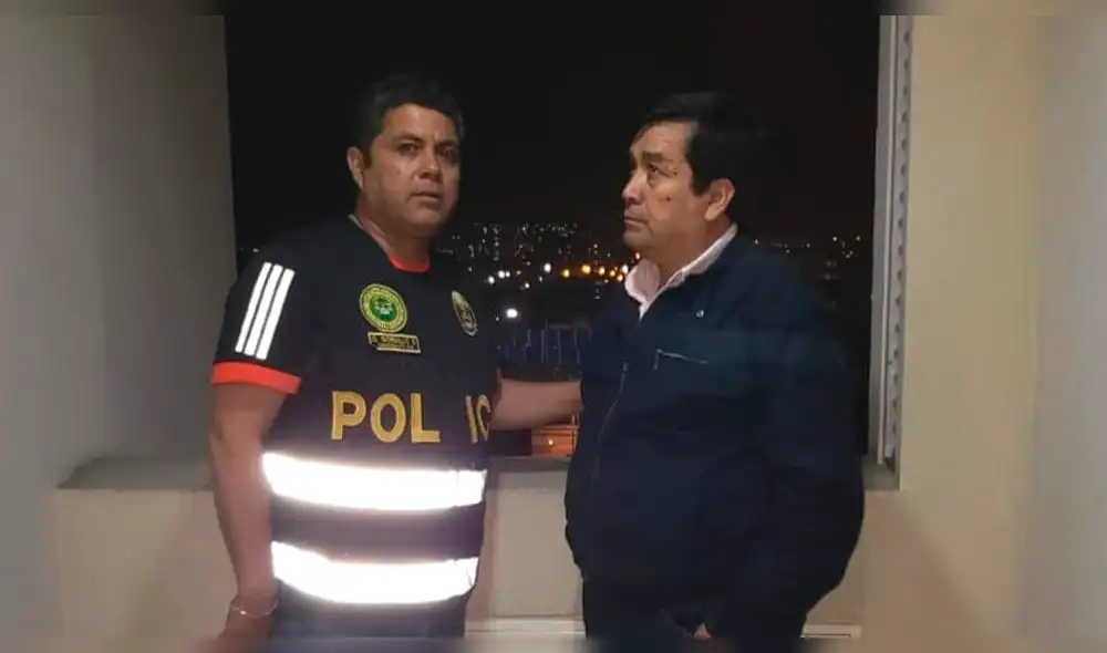 Benicio Ríos: excongresista sentenciado se entregó a la Policía Benicio Ríos: excongresista sentenciado se entregó a la Policía