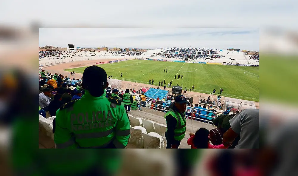 Coloso. El estadio Guillermo Briceño de Juliaca debe tener aprobación de la Conmebol. Coloso. El estadio Guillermo Briceño de Juliaca debe tener aprobación de la Conmebol.