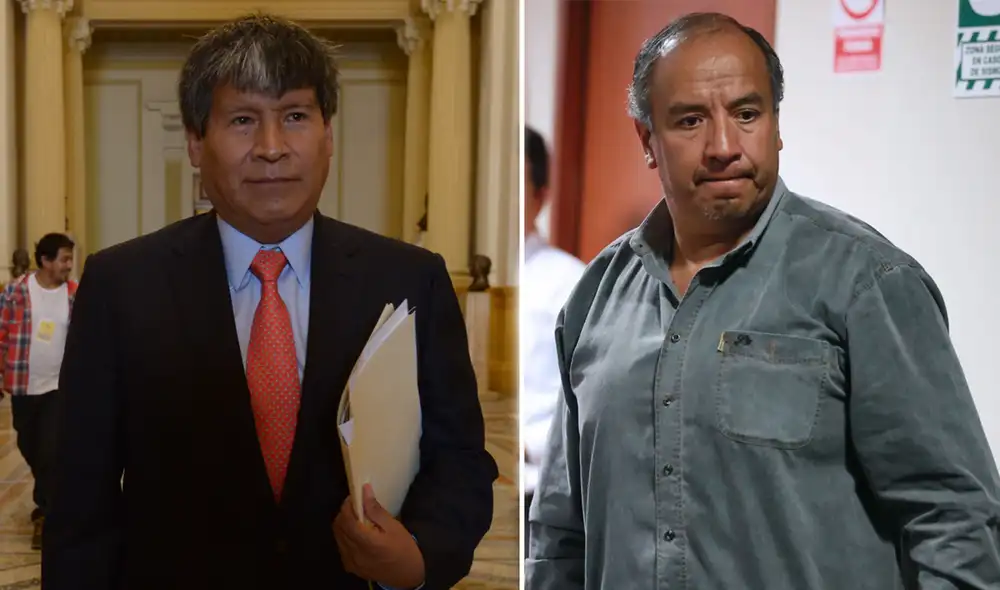 Wilfredo Oscorima y Jorge Acurio. Foto: La República/Andina