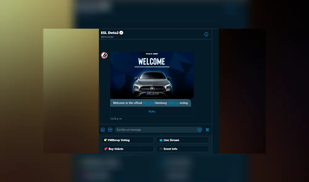 Ayuda a Chris Luck a ser nombrado como el mejor jugador del ESL One Hamburg 2019. Ayuda a Chris Luck a ser nombrado como el mejor jugador del ESL One Hamburg 2019.