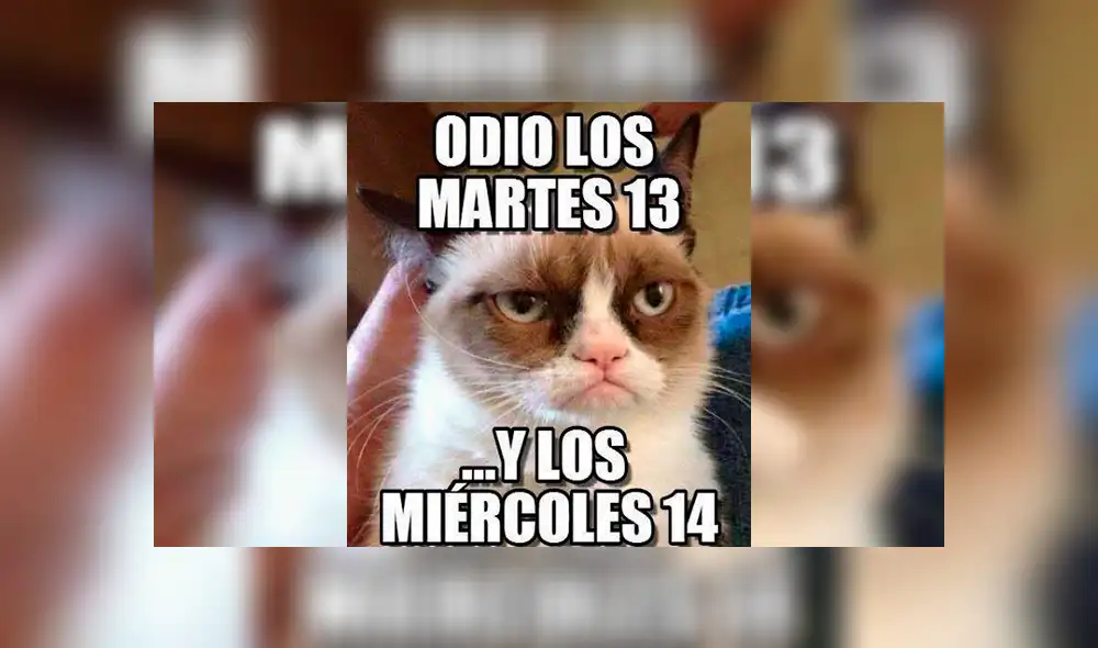 Ríe con los mejores memes para disimular el terror al Martes 13 [FOTOS]