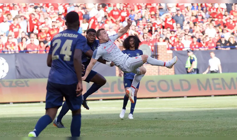 Shaqiri y su espectacular golazo de chalaca en su debut con Liverpool [VIDEO]