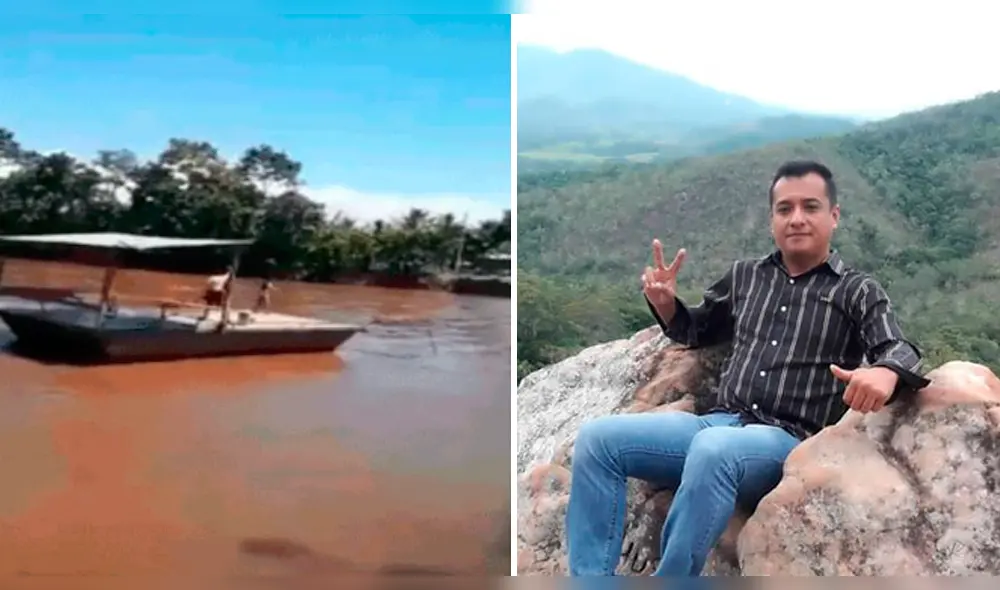 Hallan muerto a funcionario que cayó de lancha en río.