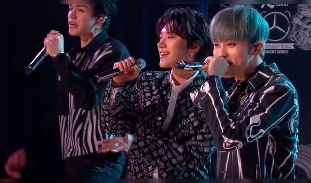 Los siete integrantes de SuperM brillaron durante sus presentaciones completamente en vivo en “Jimmy Kimmel Live”