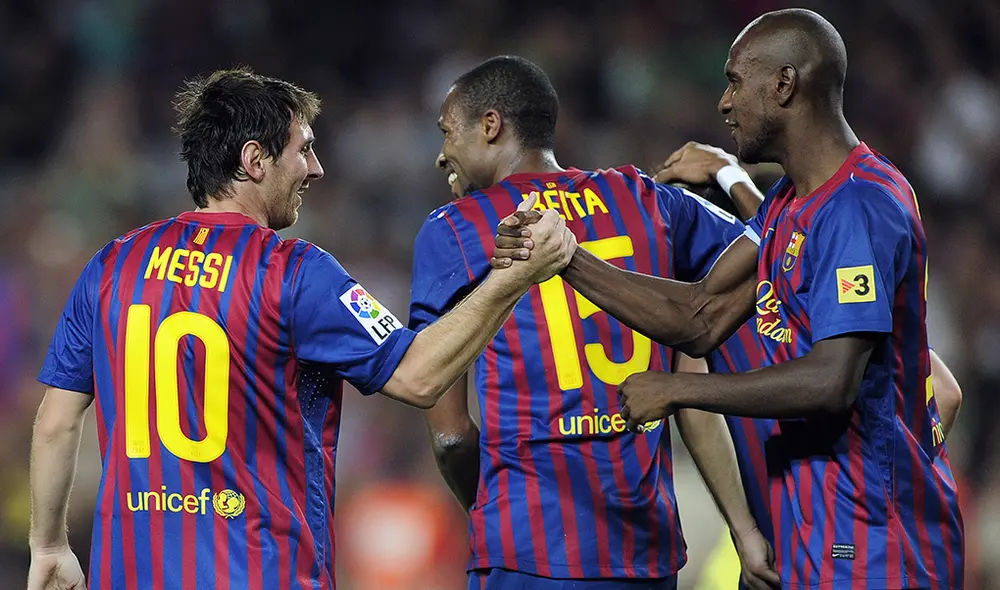 Lionel Messi arremetió en Instagram contra Éric Abidal. Foto: AFP