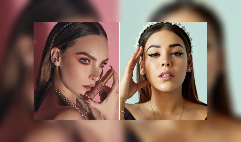 Belinda y Danna Paola han manifestado su admiración por la otra en repetidas ocasiones. (Foto: Composición)