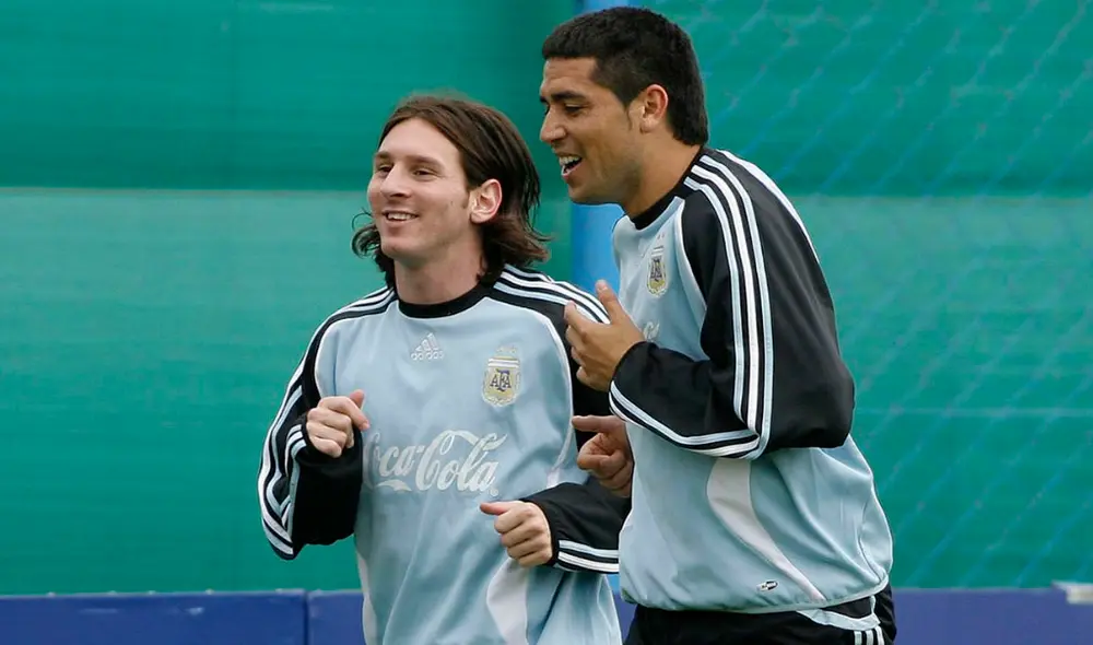 Lionel Messi - Juan Román Riquelme Lionel Messi - Juan Román Riquelme
