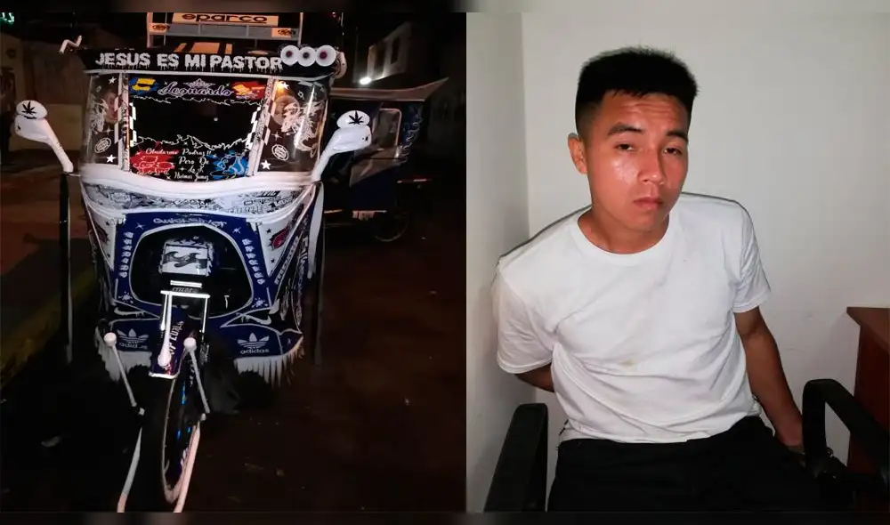 La Libertad: recuperan mototaxi y detienen a presunto ladrón