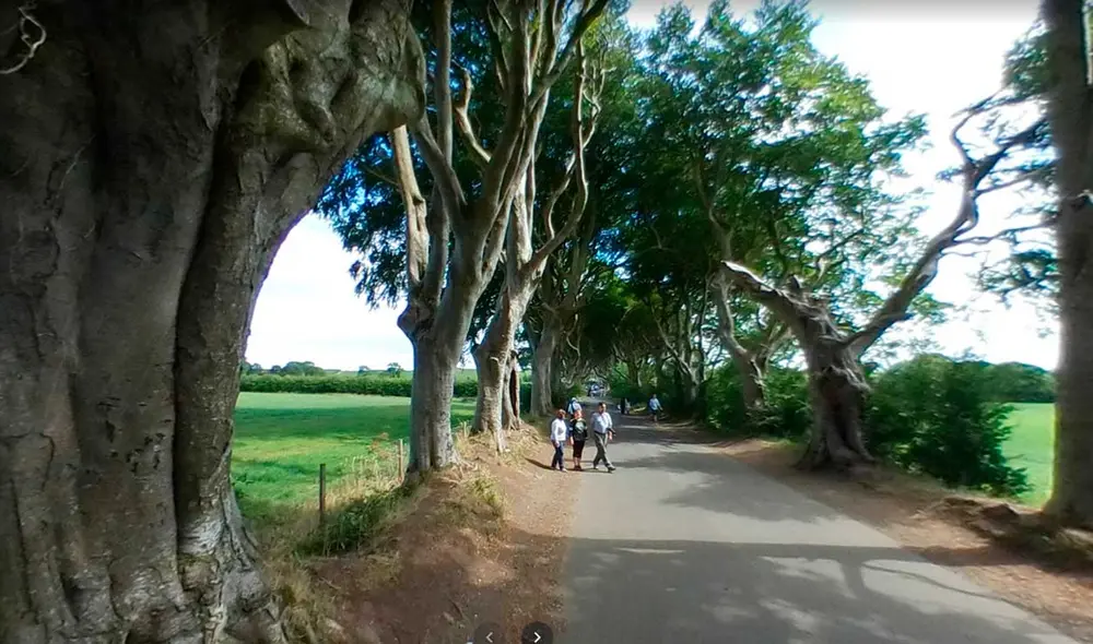 Desliza las imágenes para ver cómo luce uno de los famosos lugares mostrados en la serie Game of Thrones. Foto: captura de Google Maps Desliza las imágenes para ver cómo luce uno de los famosos lugares mostrados en la serie Game of Thrones. Foto: captura de Google Maps