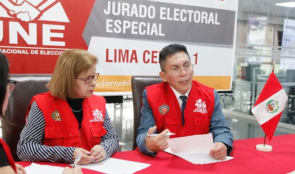 Lusi Carrasco es el presidente del JEE Lima Centro. Foto: JEE.