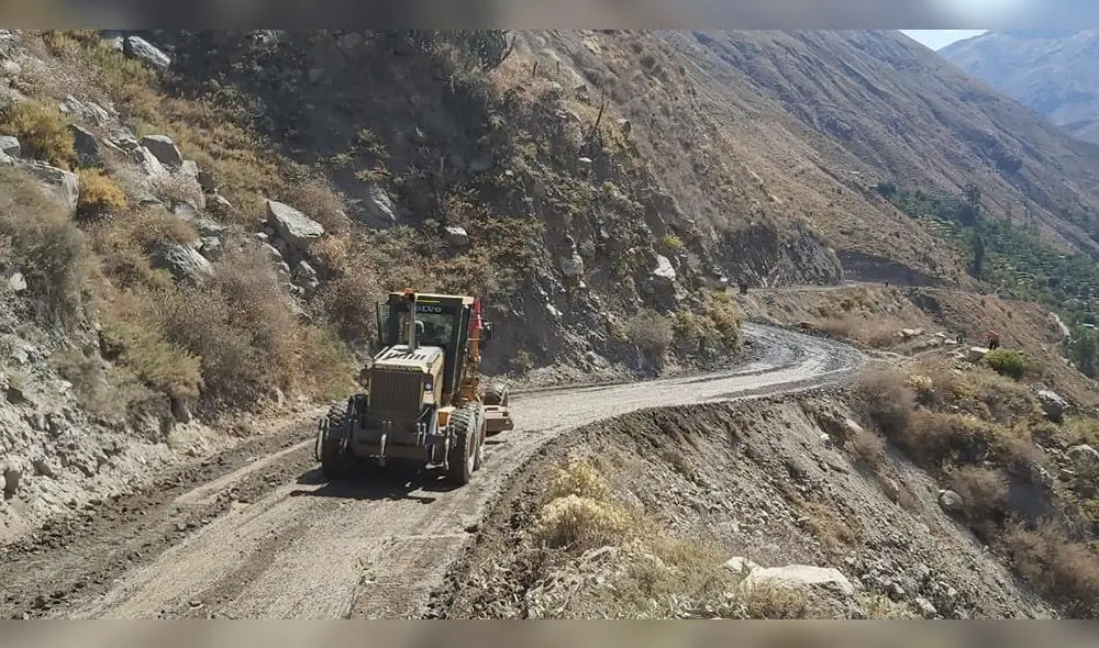 Obra se retomo el pasado 17 de julio, tras estar paralizado desde marzo por el estado de emergencia. Foto: Gobierno Regional de Arequipa.