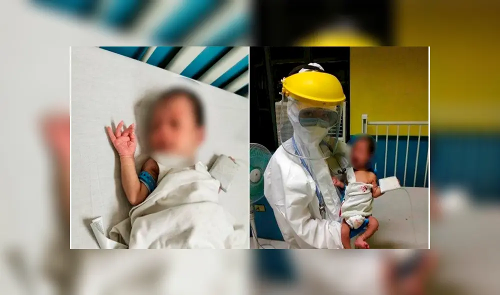 Kobe ingresó a los cinco días de vida en el Hospital Nacional Pediátrico de Manila.