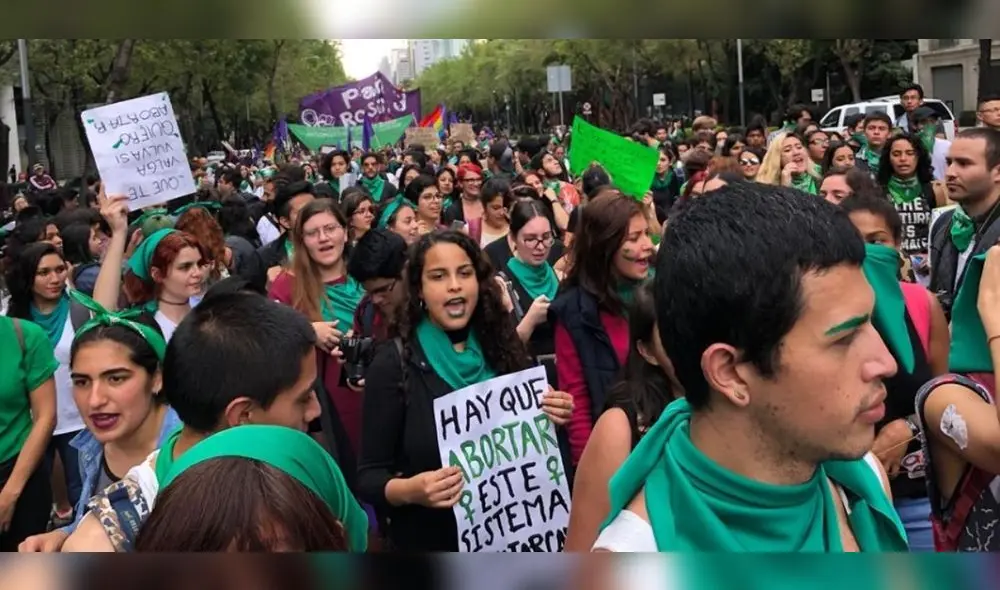 En algunas ciudades de México se realizarán marchas feministas en dos días consecutivos. (Foto: El diario de México). En algunas ciudades de México se realizarán marchas feministas en dos días consecutivos. (Foto: El diario de México).