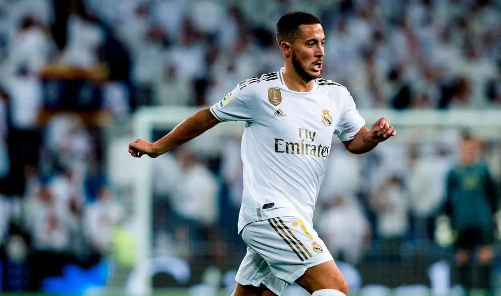Eden Hazard llegó al Real Madrid en junio de 2019. Foto: AFP