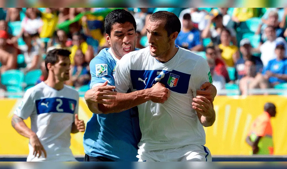 Chiellini sobre Suárez: “Somos parecidos, yo también soy un gran hijo de p...”