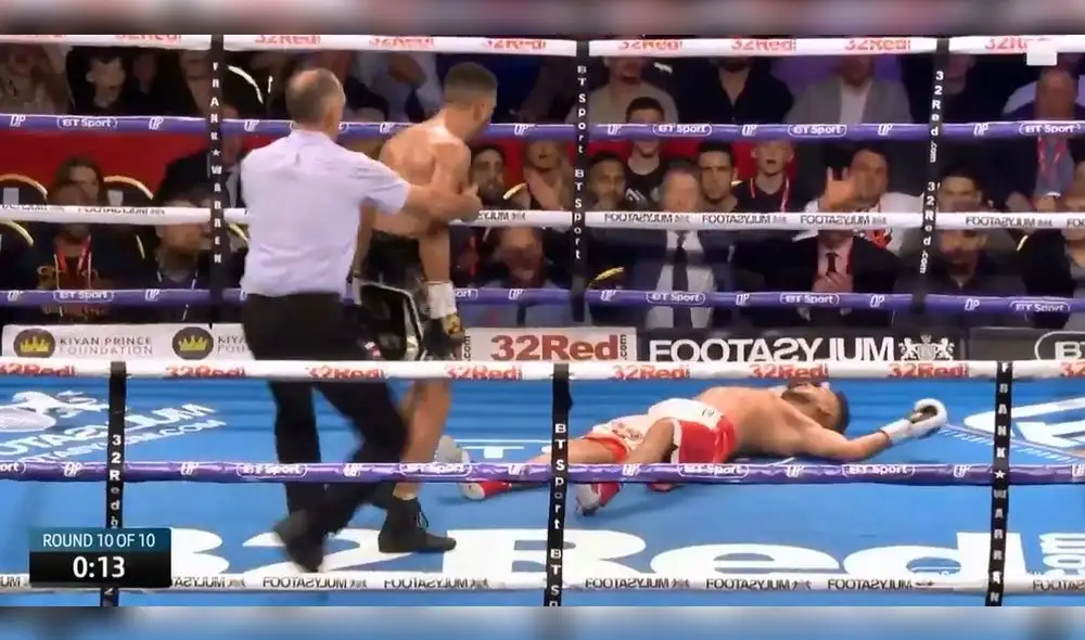 Boxeador pierde por nocaut tras hacer burlas a su rival [VIDEO]