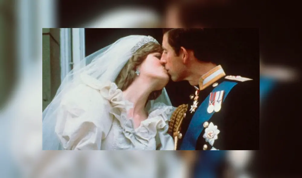 Diana de Gales y el príncipe Carlos contrajeron nupcias el 29 de julio de 1981. (Foto: Twitter Abril TD)