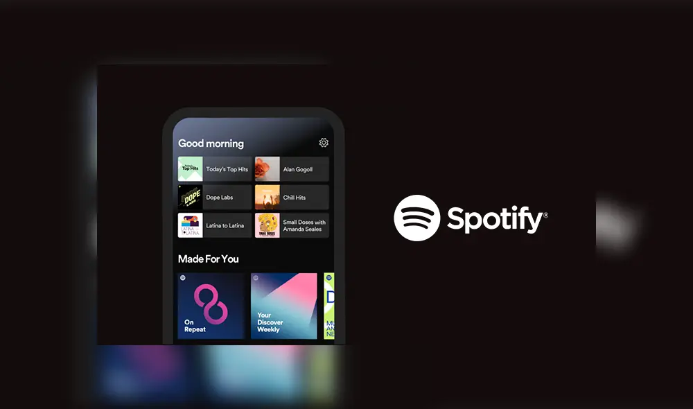 Spotify luce nuevo diseño en su pantalla de inicio para smartphones y tabletas. Spotify luce nuevo diseño en su pantalla de inicio para smartphones y tabletas.