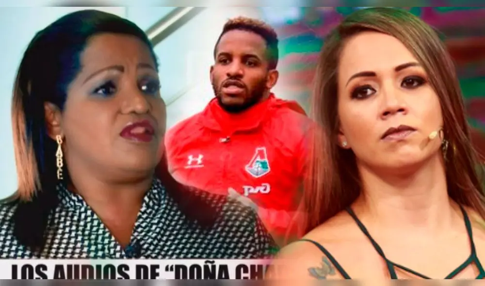 Doña Charo, Jefferson Farfán y Melissa Klug