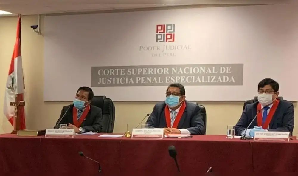 Magistrados de la Sala Penal Anticorrupción . Magistrados de la Sala Penal Anticorrupción .