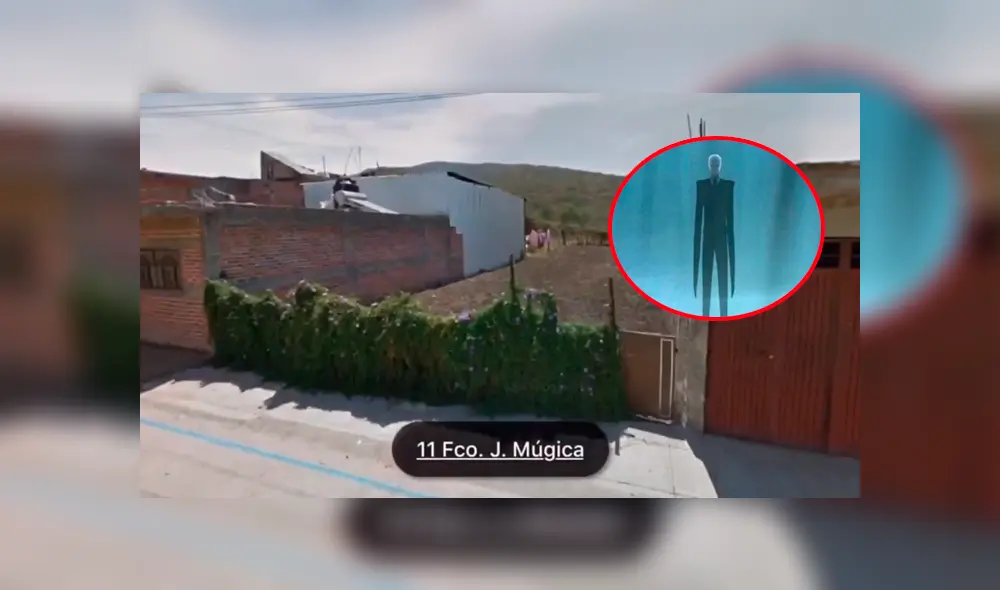 Google Maps: hallan extraña silueta en México y la comparan con 'Slenderman' [VIDEO]