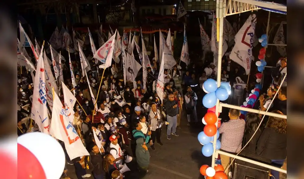 cierre en cusco. Werner Salcedo cerró su campaña anoche y se informa que habría gastado más de S/ 100.00 en mitin.