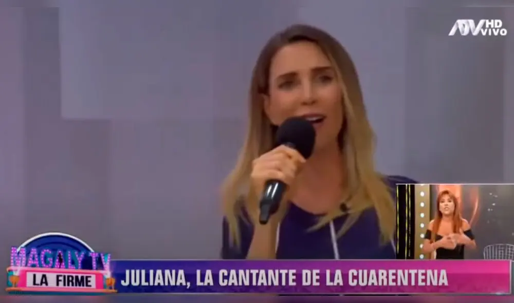 Magaly TV, la firme  Foto: captura