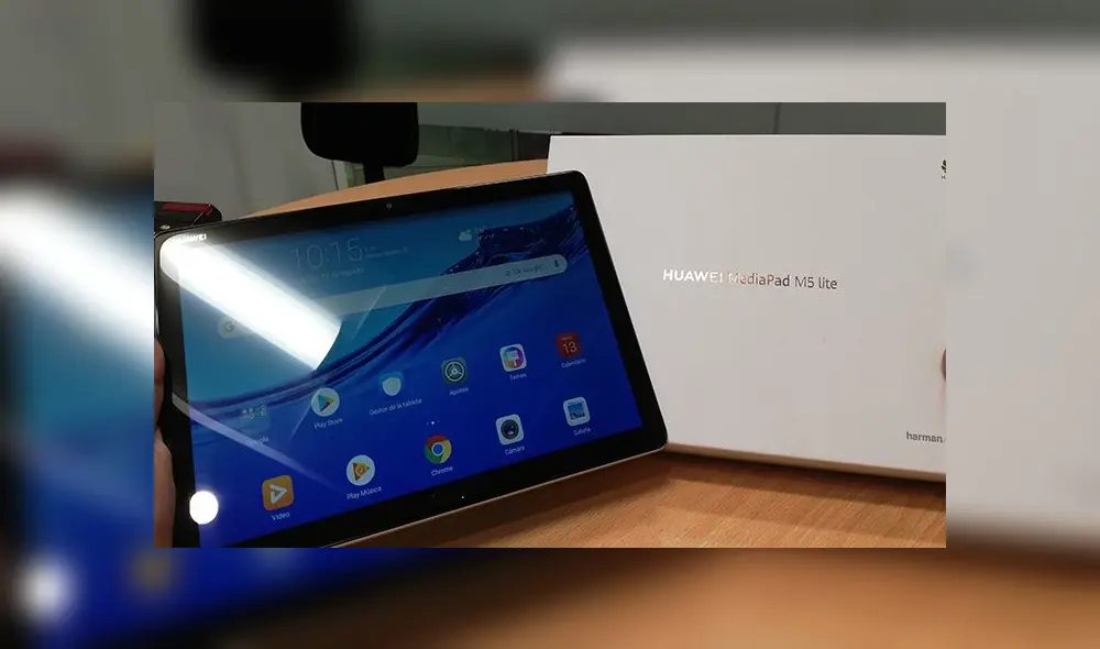 Huawei Media Pad M5 Lite: mira el unboxing de la nueva tablet con cuatro parlantes estéreo Huawei Media Pad M5 Lite: mira el unboxing de la nueva tablet con cuatro parlantes estéreo
