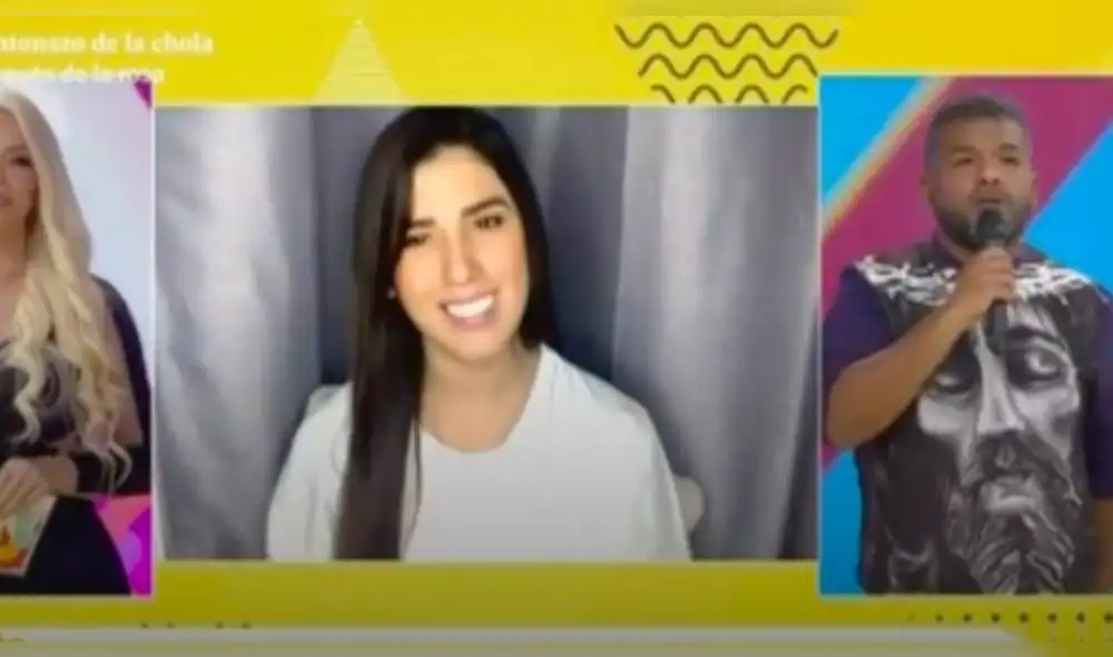 “Tengo 26 años, no me cases todavía”, expresó Yahaira Plasencia mientras negaba con la cabeza. (Foto: Captura)