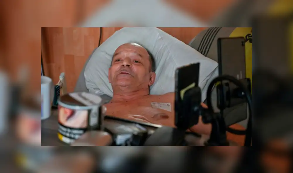 Alain Cocq no puede probar que su muerte es inminente, pero espera que su caso provoque un “electroshock” que permita “autorizar el suicidio asistido”. Foto: Philippe Desmazes / AFP
