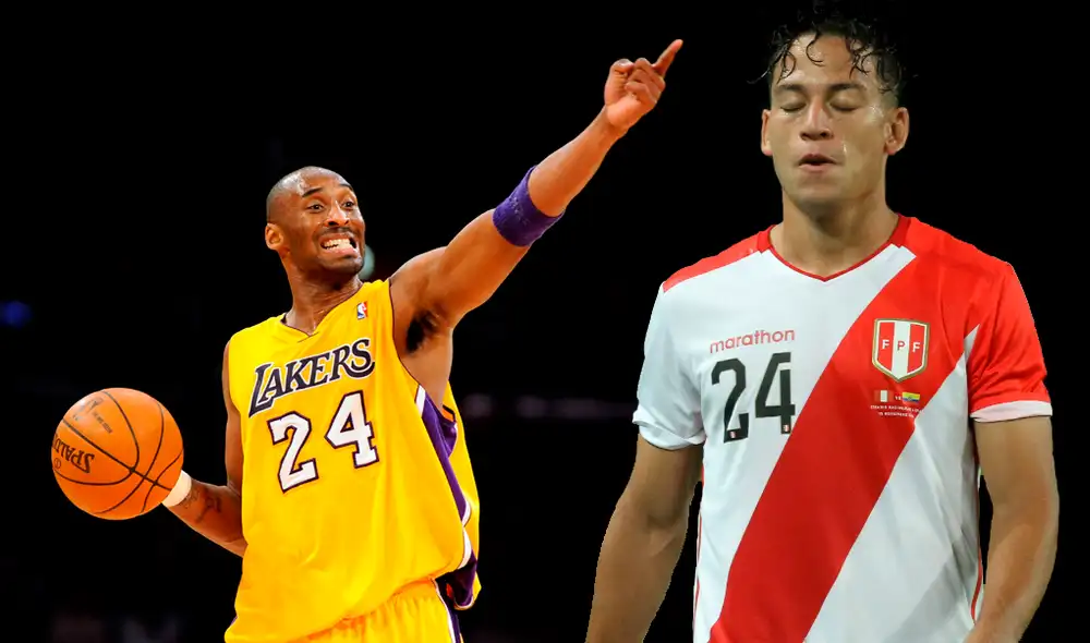 Cristian Benavente dedica homenaje a Kobe Bryant.