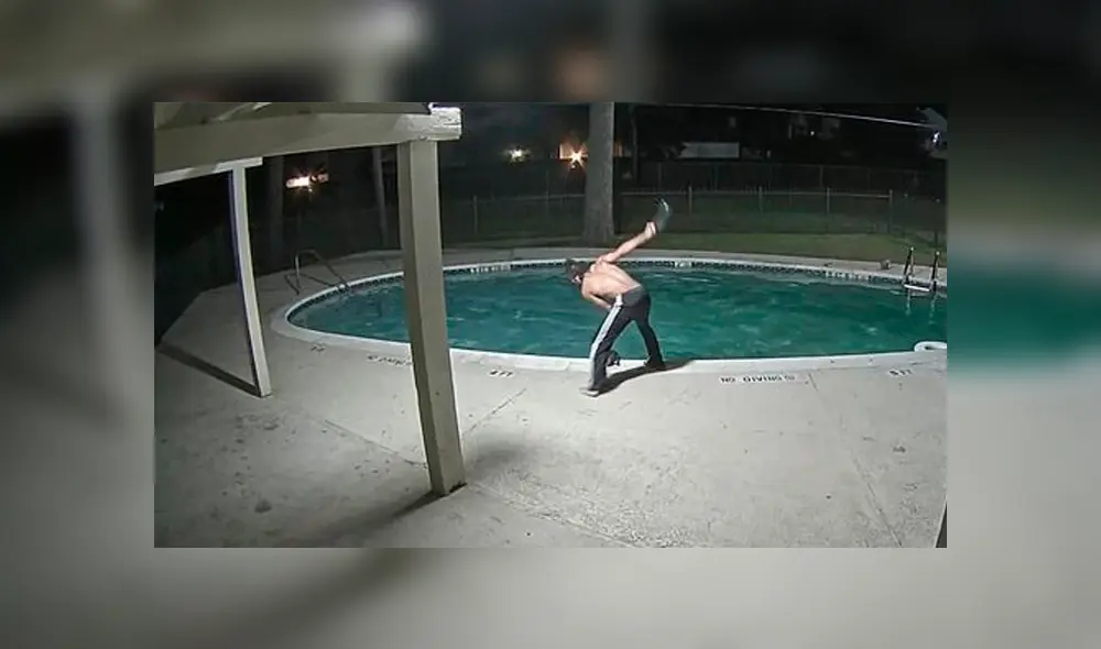 Arrestan a hombre por maltratar y torturar a gato dentro de una piscina Arrestan a hombre por maltratar y torturar a gato dentro de una piscina