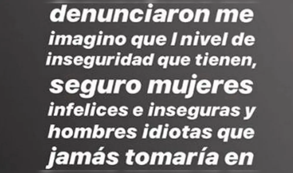 ‘La Chama’ insulta a usuarios que reportaron su foto hot de Instagram