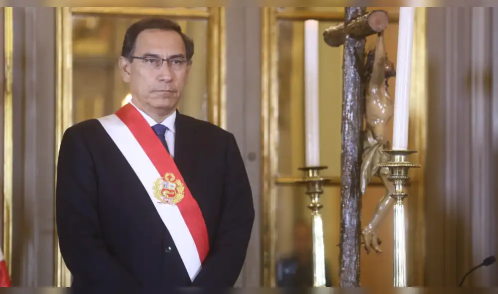 Martín Vizcarra sobre la Ley Fujimori: "Estamos presentando su observación" Martín Vizcarra sobre la Ley Fujimori: "Estamos presentando su observación"