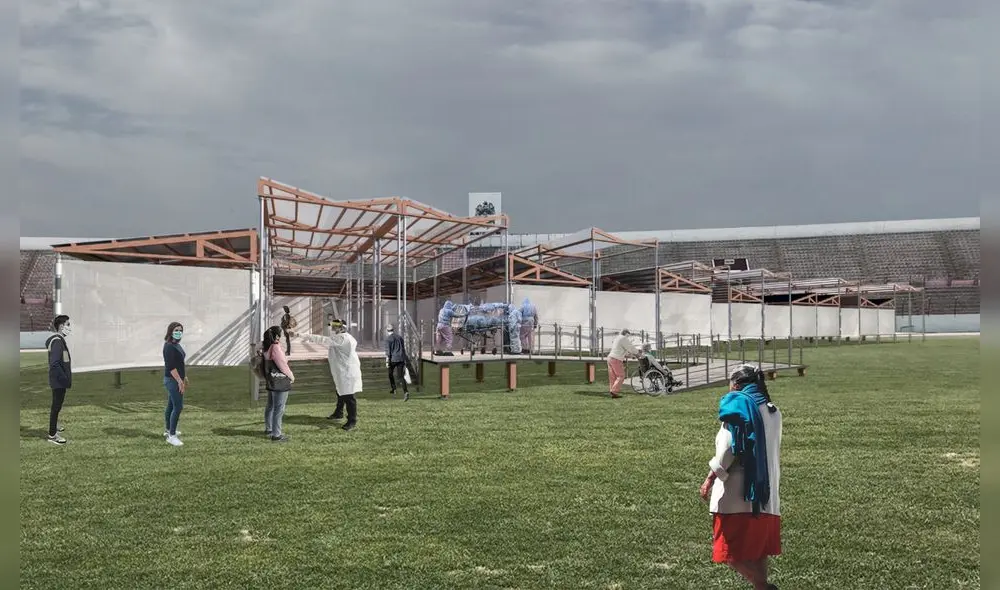 Diseño fue elaborado por Una egresada y cuatro estudiantes de la Universidad Nacional Federico Villarreal